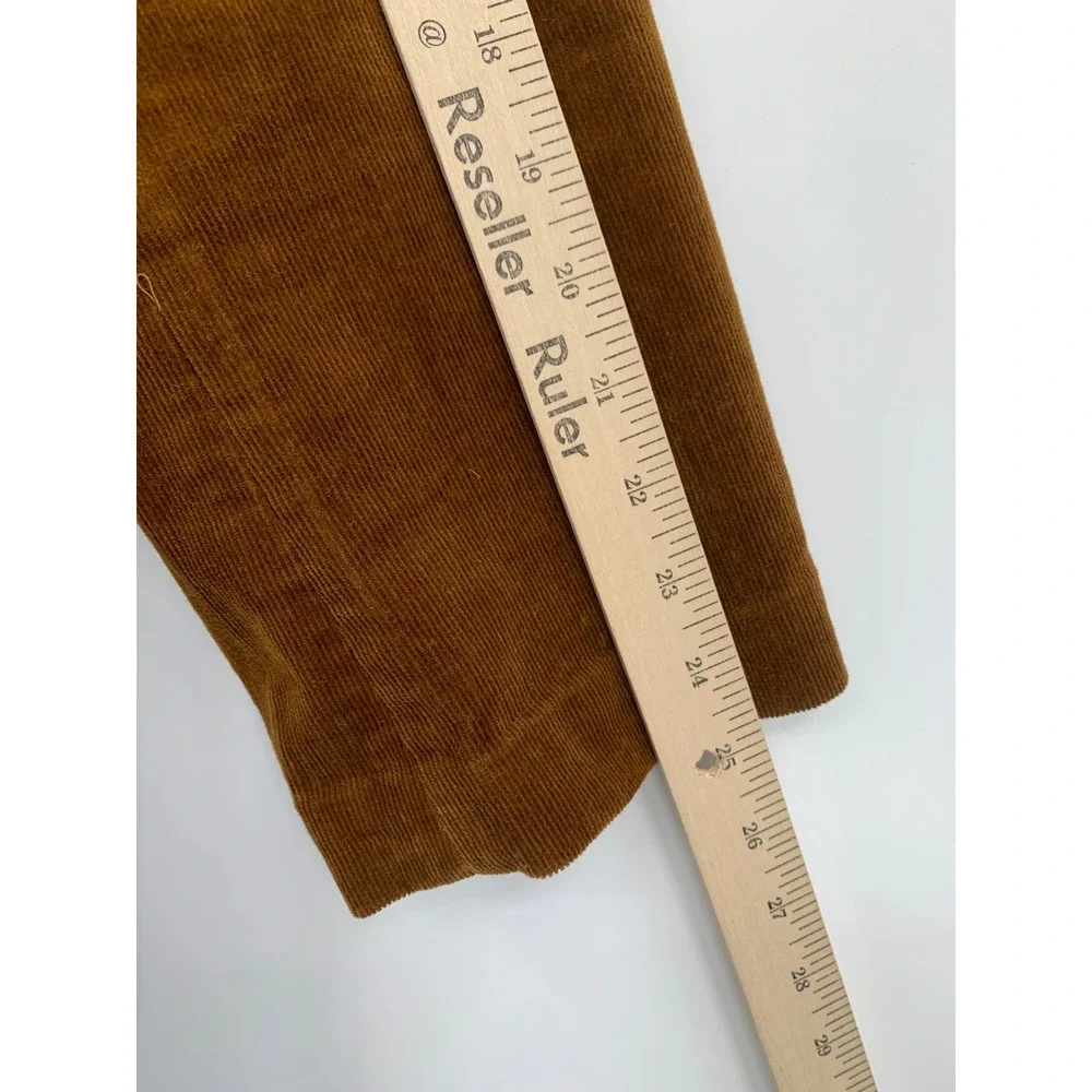 Banana Republic Corduroy Blazer Jacket Mens 48R Brown Unstructured Fall NEW